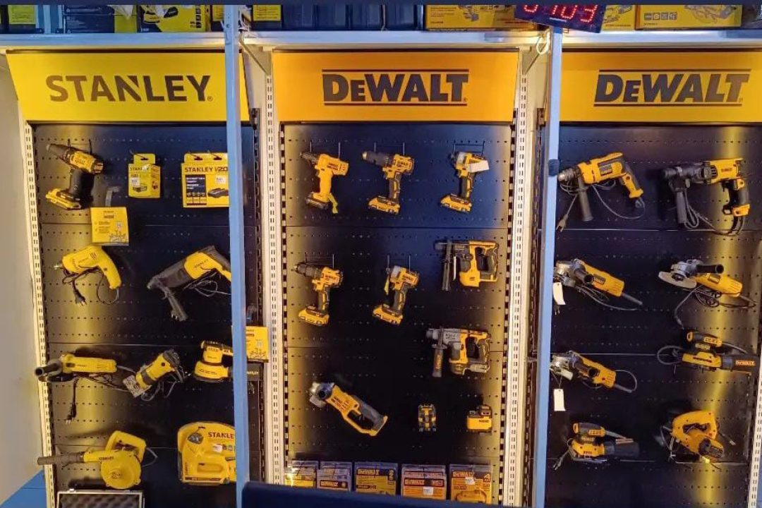 Ferramentas Dewalt e Stanley